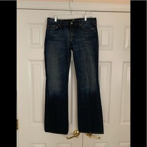 7 for all mankind bootcut woman’s jeans.
